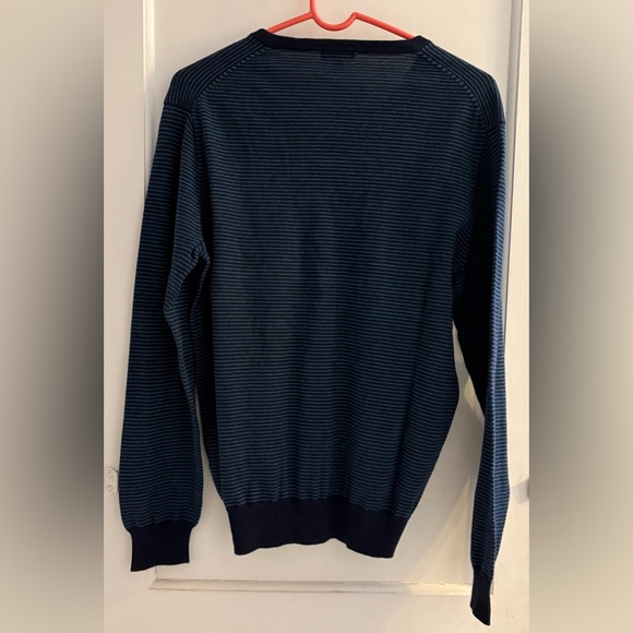 JCrew Cotton/Cashmere Men’s Striped Sweater Size Small - Picture 3 of 3